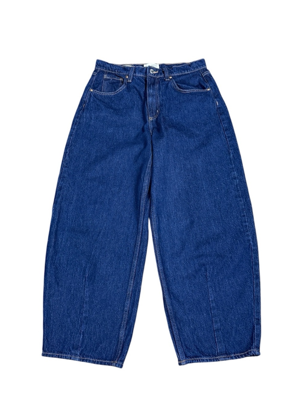 High-Rise Easy Barrel Jeans from Universal Thread Blue Denim Size 8